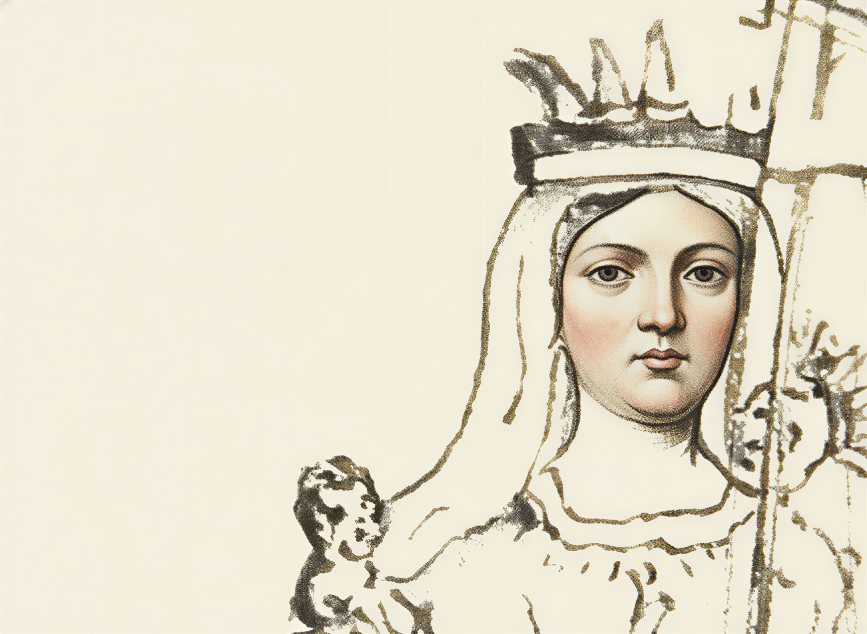 Détail d'une œuvre illustrant des visages historiques au Museo dell'Opera del Duomo, Pise, Italie, mettant en valeur l'art toscan.