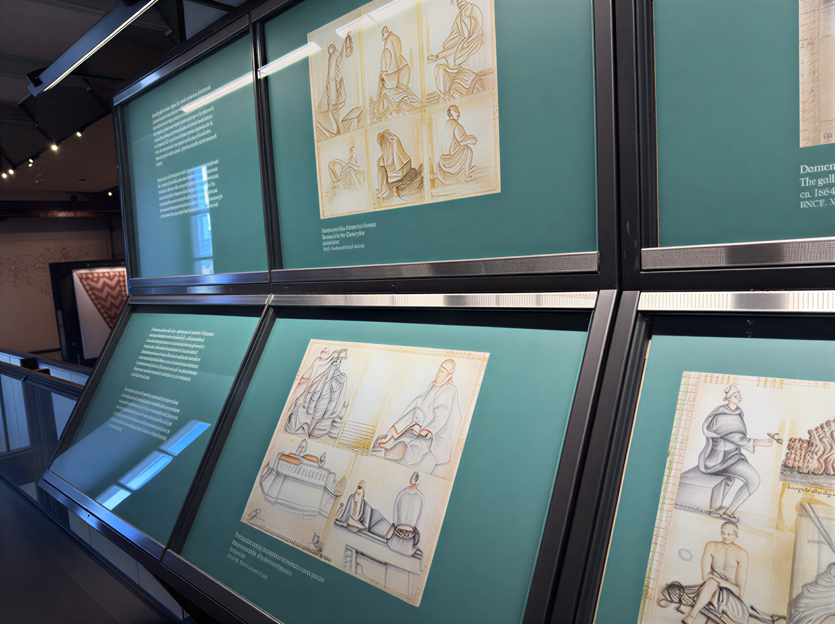 Exposition d'esquisses et dessins historiques au Museo dell'Opera del Duomo, mettant en lumière l'art toscan de la Renaissance.